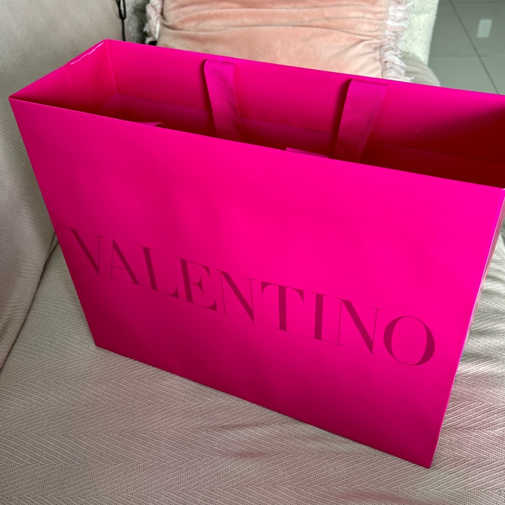 Valentino limited edition Pink shopping bag - Picture 2 of 6